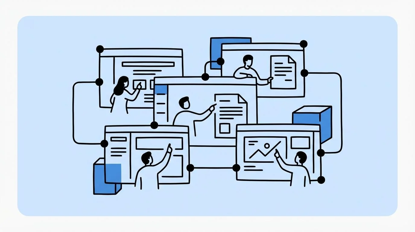 Illustration Digital Workplace